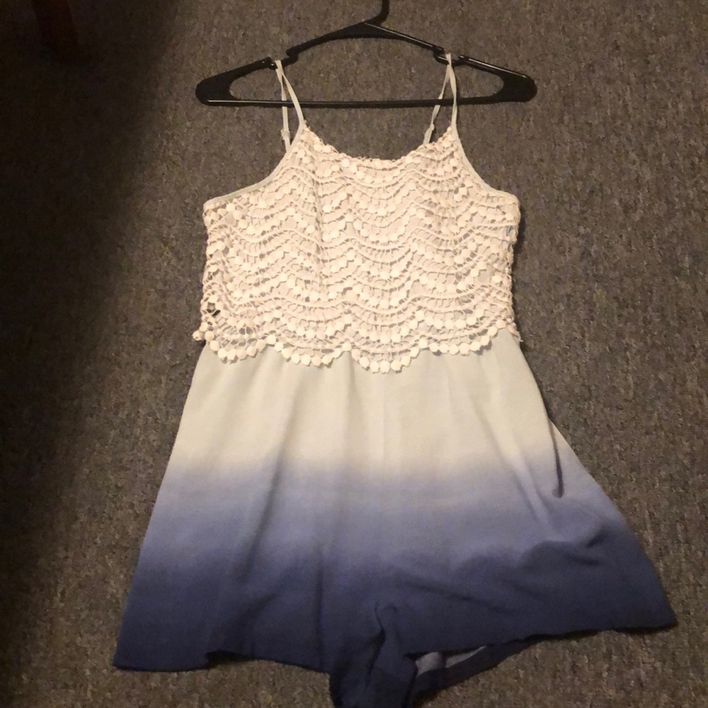 Crotchet with gradient romper